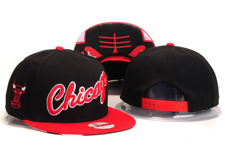 NBA Chicago Bulls NE Snapback Hat #236